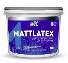 Mattlatex Nanofarb — Інтер'єрна акрилова латексна фарба миюча,  7 кг