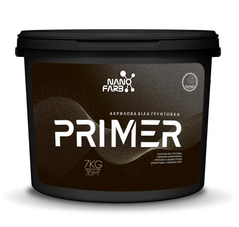 Primer NANOFARB - Адгезійна грунт-фарба, 7 кг
