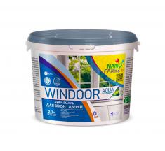 Windoor Aqua Nanofarb — Эмаль акриловая для окон и дверей,  2.7 л