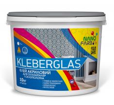 Kleberglas Nanofarb —Клей для стеклообоев и стеклохолста, 10 кг