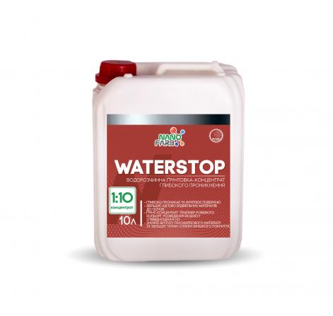 Waterstop Nanofarb - universal priming concentrate, moisture insulator for indoor and outdoor use, 10 l