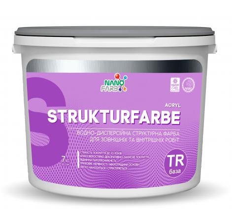 Strukturfarbe Nanofarb — Структурна фарба база TR, 7 кг