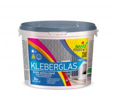 Kleberglas Nanofarb —Клей для стеклообоев и стеклохолста, 3 кг