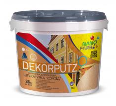 Dekorputz Nanofarb —Акриловая декоративная штукатурка "Короед" D 2.5 , 25 кг