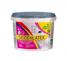 Seidenlatex Nanofarb — latex silky-glossy water-dispersion washable paint for ceilings and walls  2.5 l