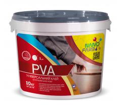 PVA Nanofarb — Universal adhesive for construction works, 10 kg