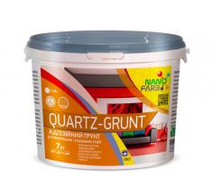 Quartz-grunt Nanofarb - adhesive clearcole for interior and exterior use, 7 kg