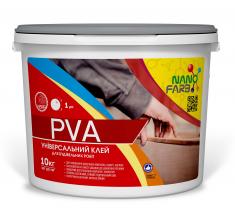 PVA Nanofarb —  Клей будівельний універсальний, 10 кг